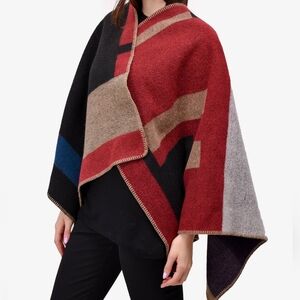 Burberry cashmere wool shawl